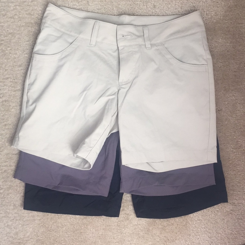 Columbia Shorts Size 4 3 pairs Omni-shield